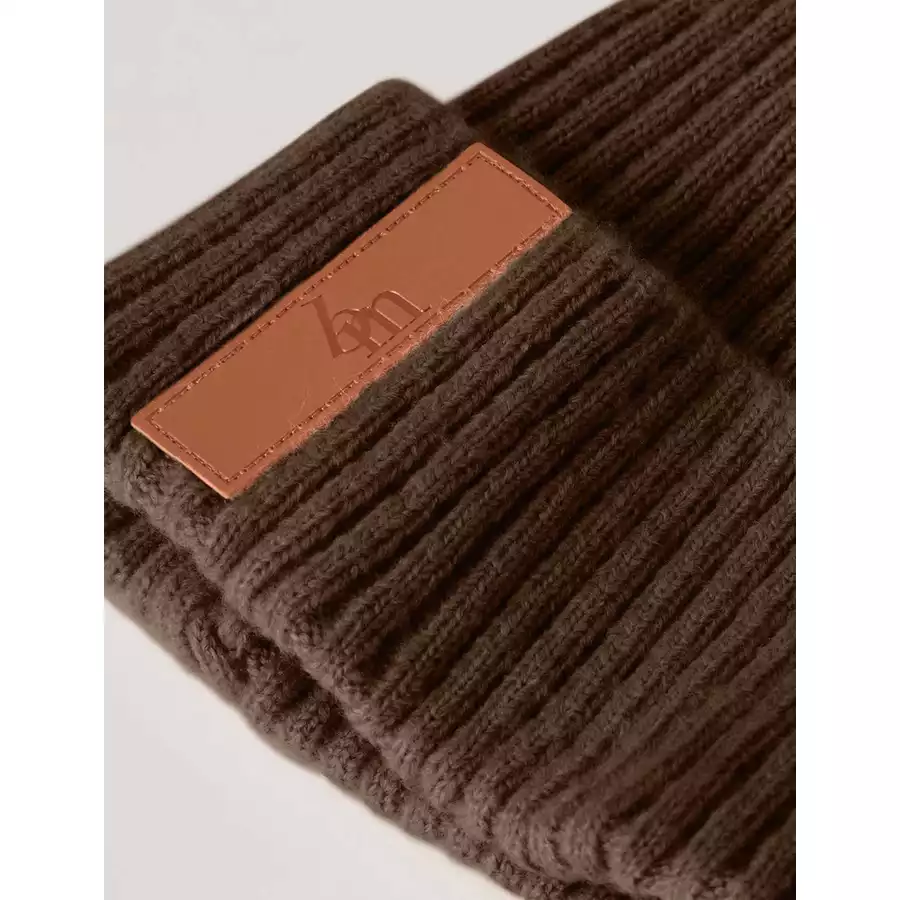 BabyMocs Mütze Vegan braun