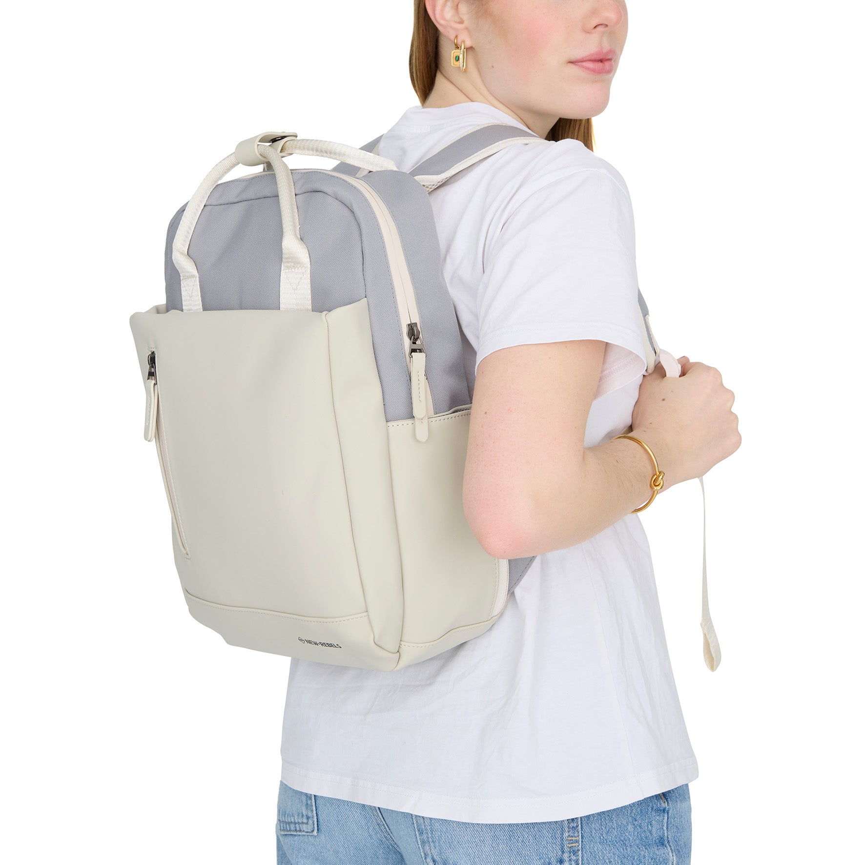 Waterafstotende rugzak 'Harper' Ferron beige Beige