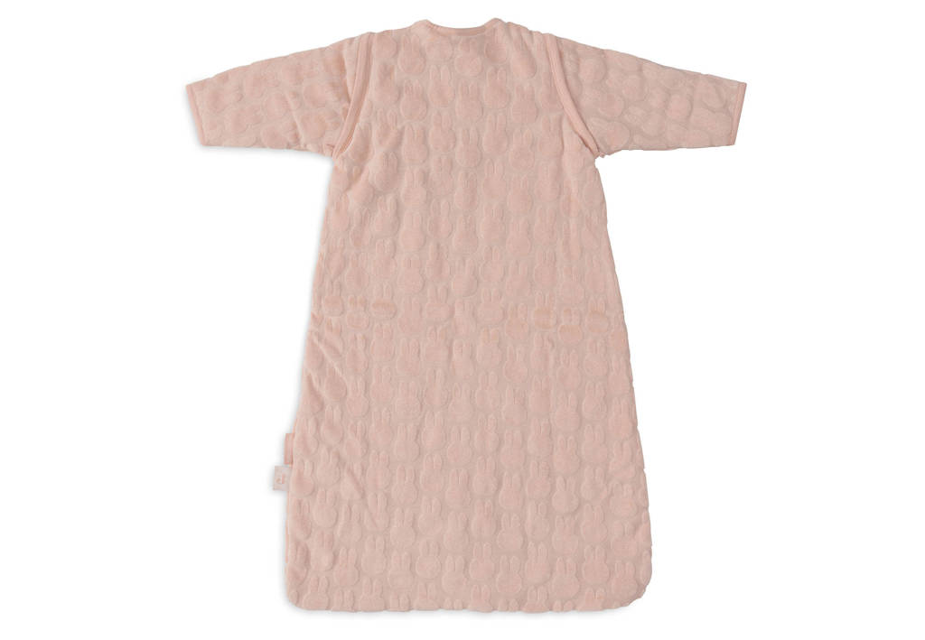 slaapzak met afritsbare mouw Miffy Jacquard - Wild Rose
