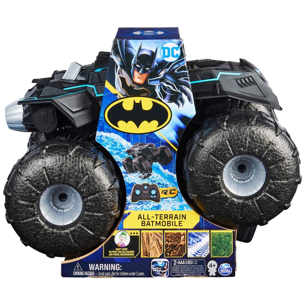 Batman All-Terrain Batmobil ferngesteuertes, wasserfestes Fahrzeug im Maßstab 1:15