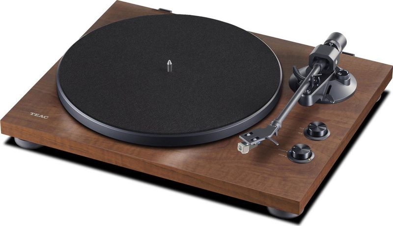 TEAC TN-280BT-A3 Draaitafel - Walnoot - Bluetooth - Riemaandrijving