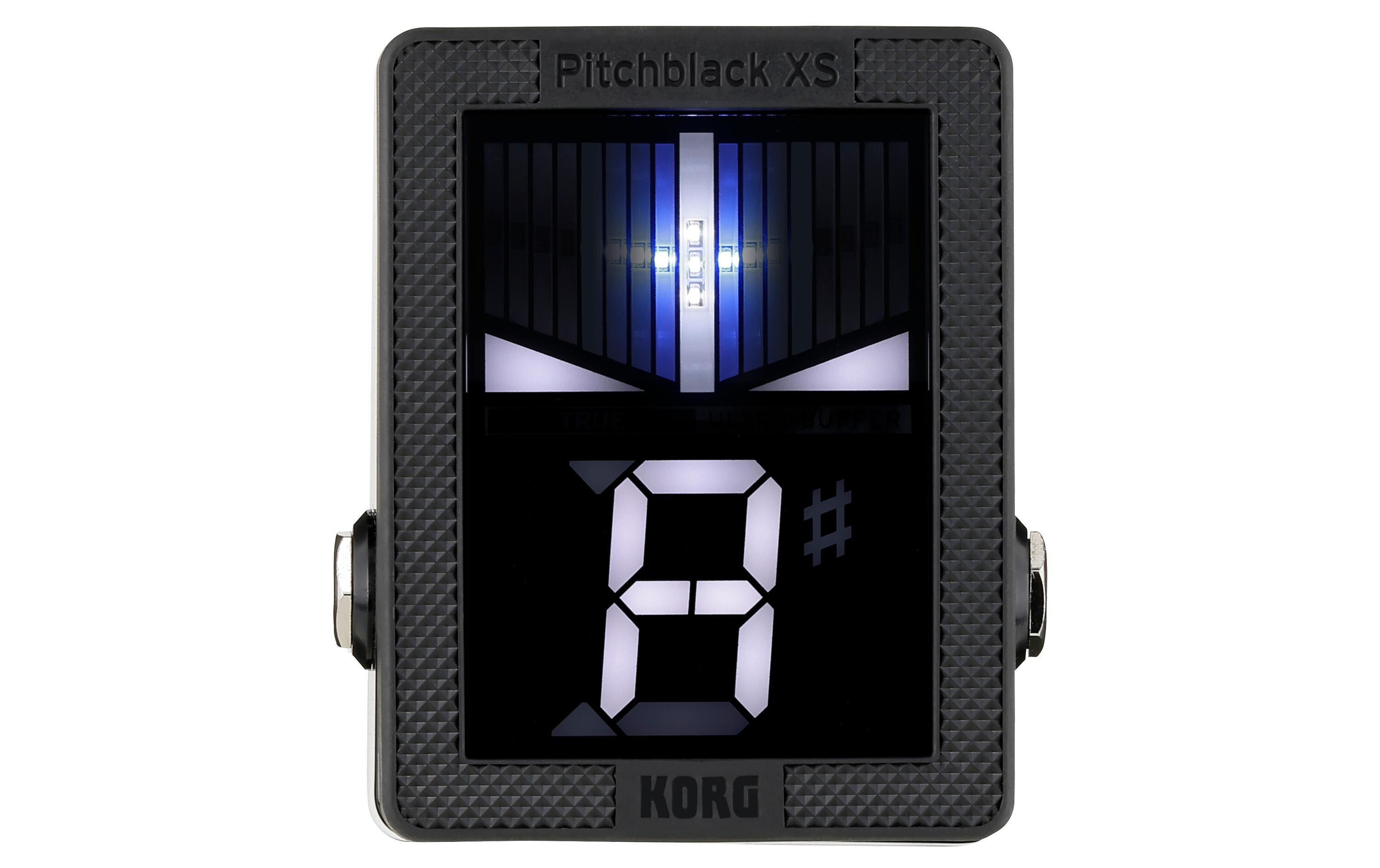 Stimmgerät Pitchblack XSNeuartiges Tuner-Pedal mit Fusstaster-Display