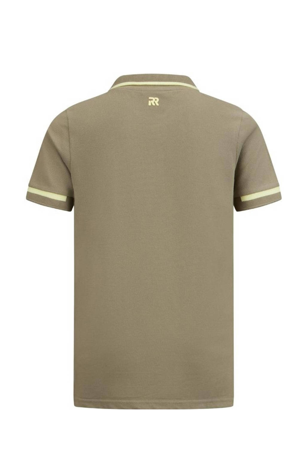 Retour Jeans polo Lucas licht armygroen/lichtgeel