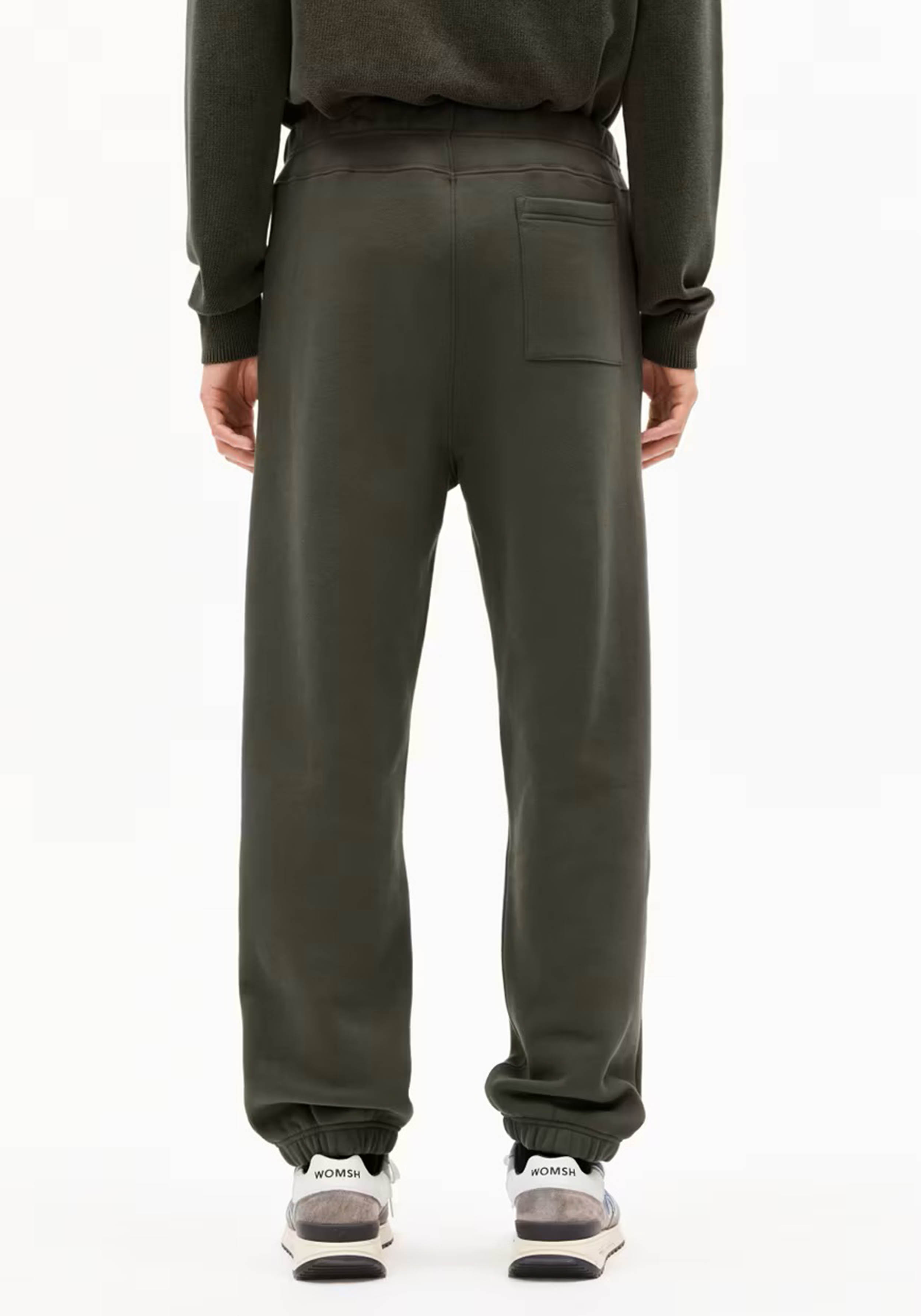 Armedangels Sweathose Baasti Fleece Forest Pine