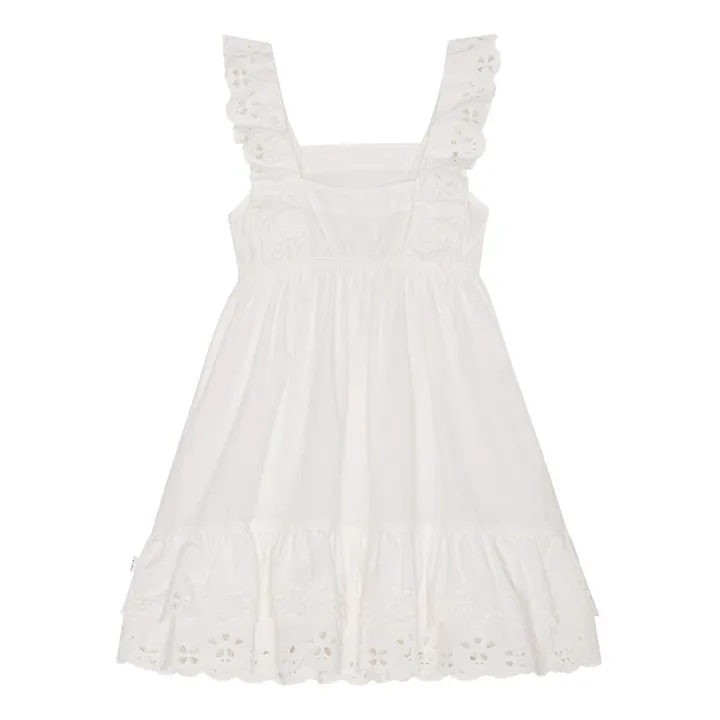 Molo Robe Ceelos Broderie Anglaise | Blanc