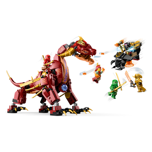LEGO Ninjago Forvandlings-Lavedragen Heatwave - 71793
