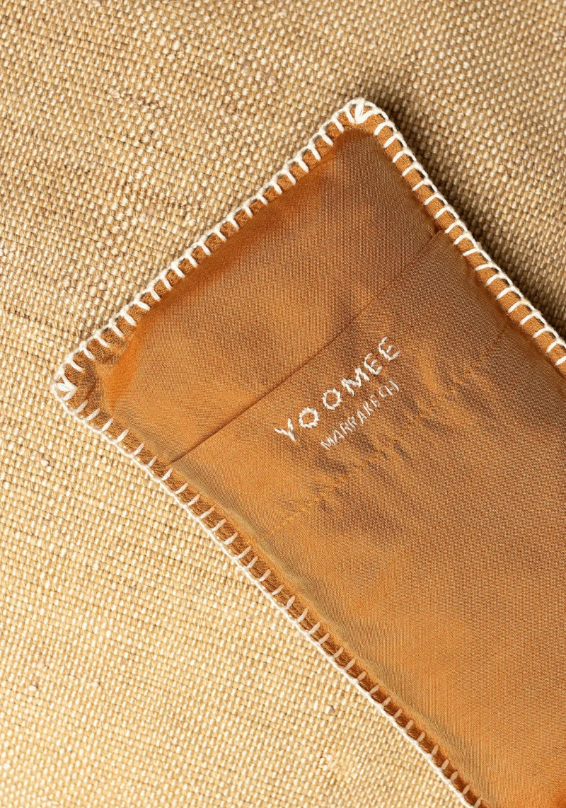 YOOMEE Augenkissen Eye Pillow Raha Hbik Cognac