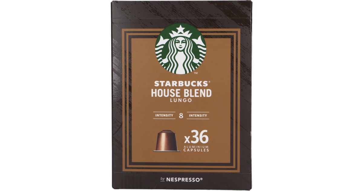 STARBUCKS House Blend Kaffee Big Pack 36 Kapseln
