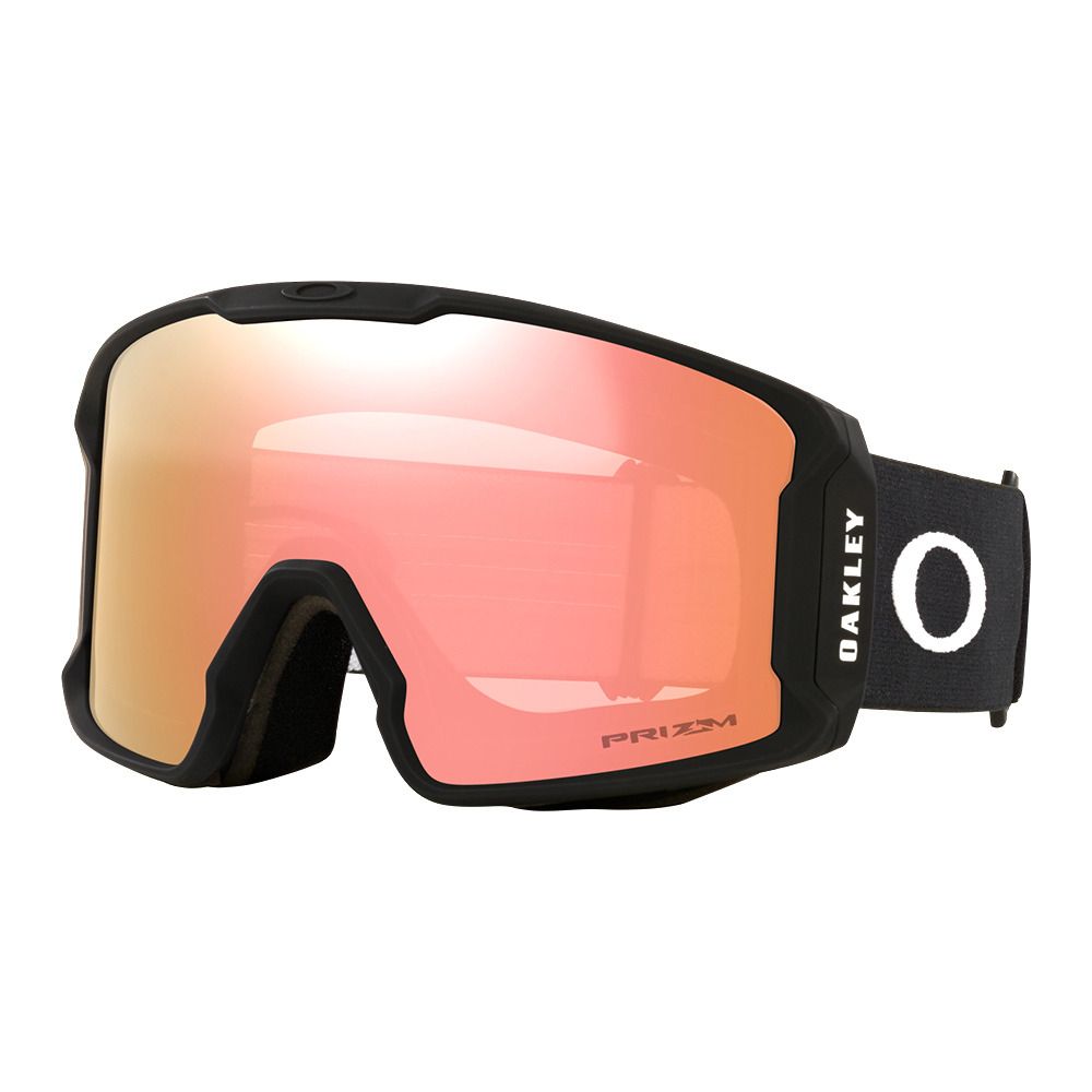 Oakley LINE MINER L - Masque de ski matte black/prizm rose gold