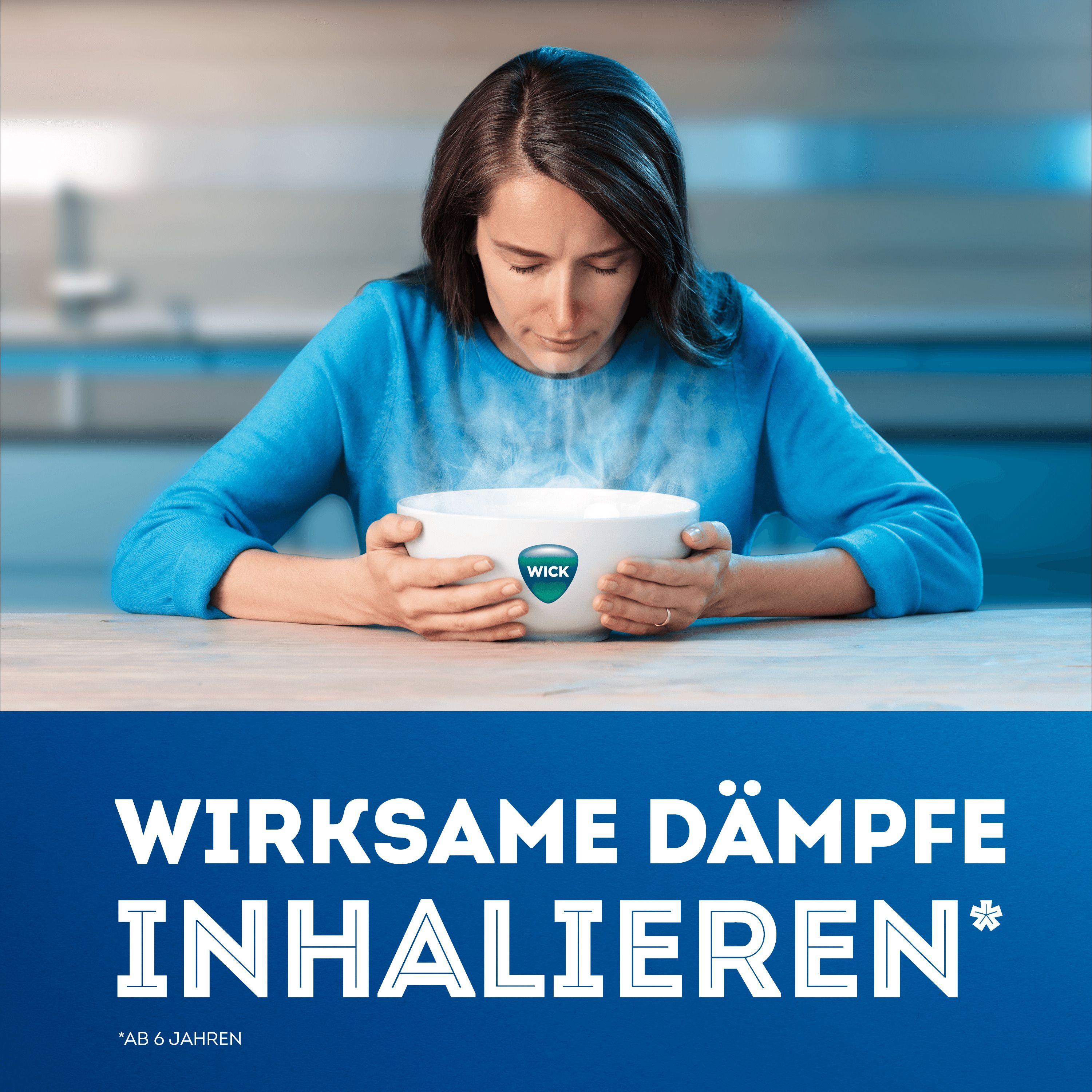 WICK VapoRub Erkältungssalbe, Linderung von 4 Erkältungssymptomen