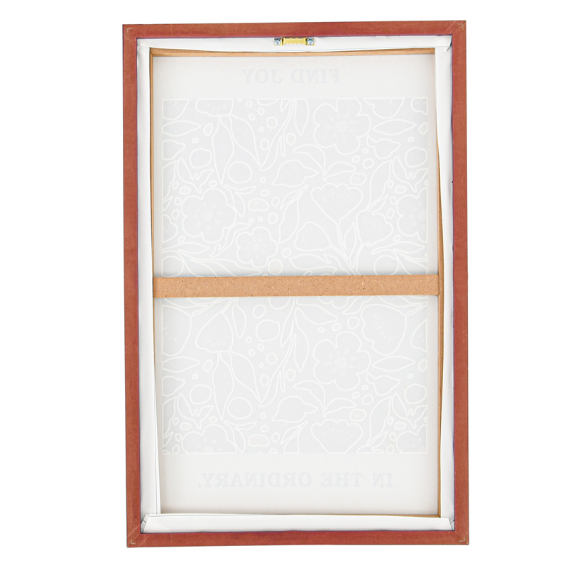 Décoration murale 'Lovin Flower' bleue rose
