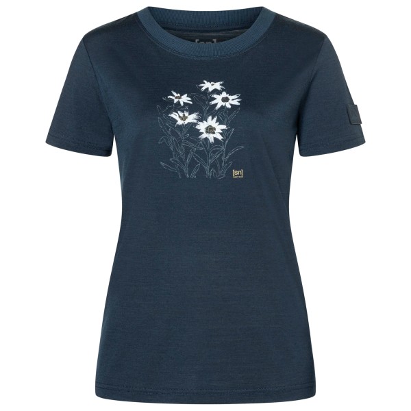 super.natural - Women's Edelweiss Bio Jersey Tee - Haut en mérinos