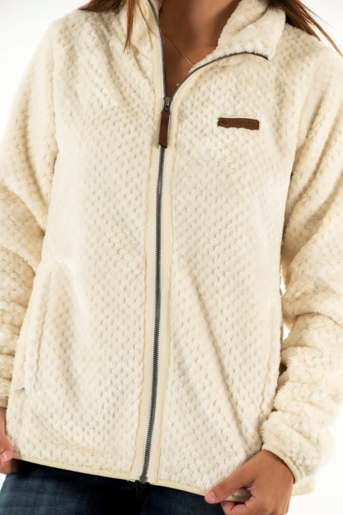 Gilets cardigans columbia fire side™ ii sherpa fz 191 chalk