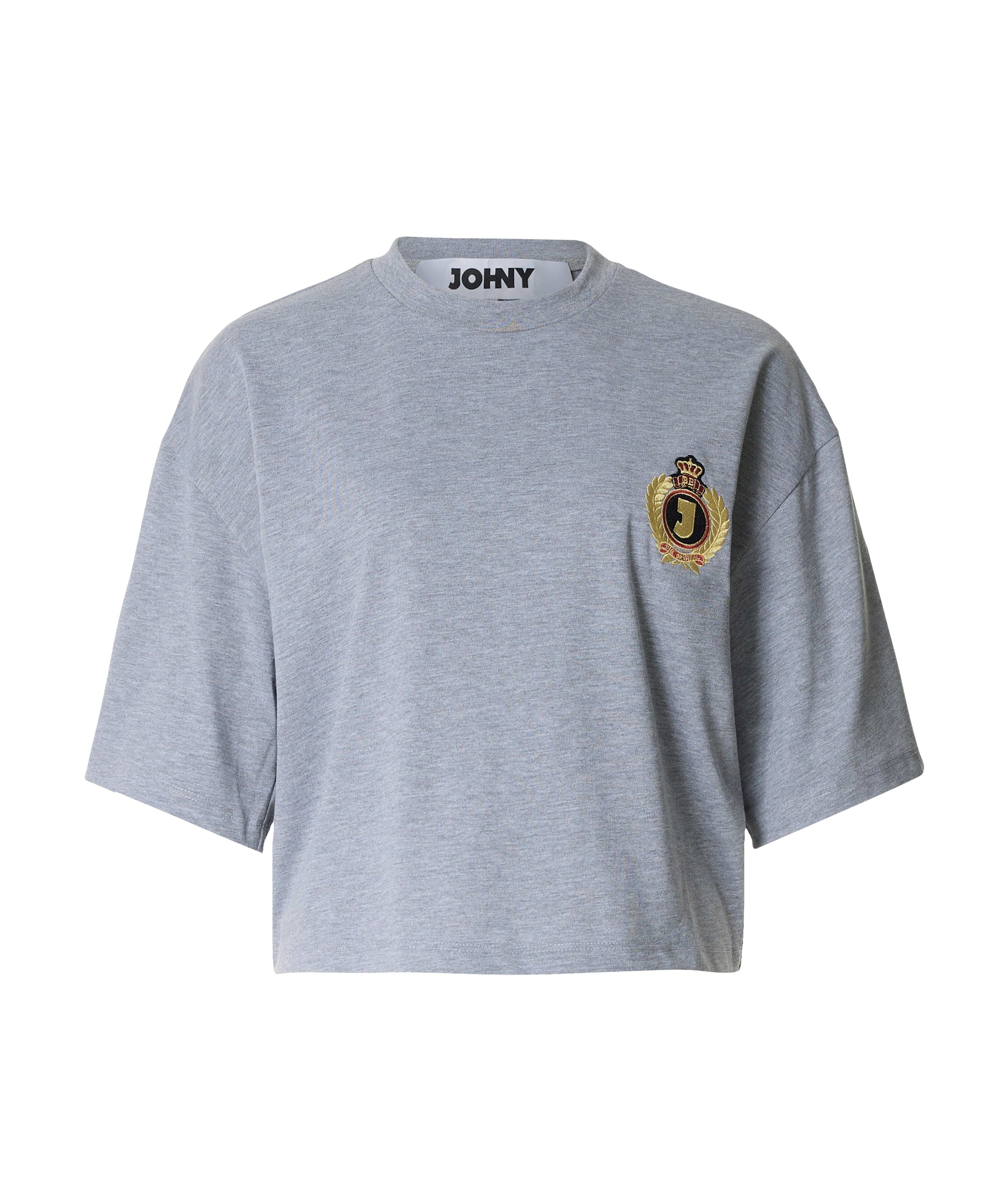 JOHNY Dames T-shirt grijs