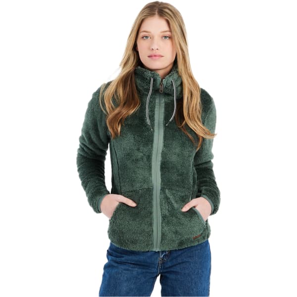 Veste polaire PROTEST RIRI FULL ZIP TOP EVERGREEN