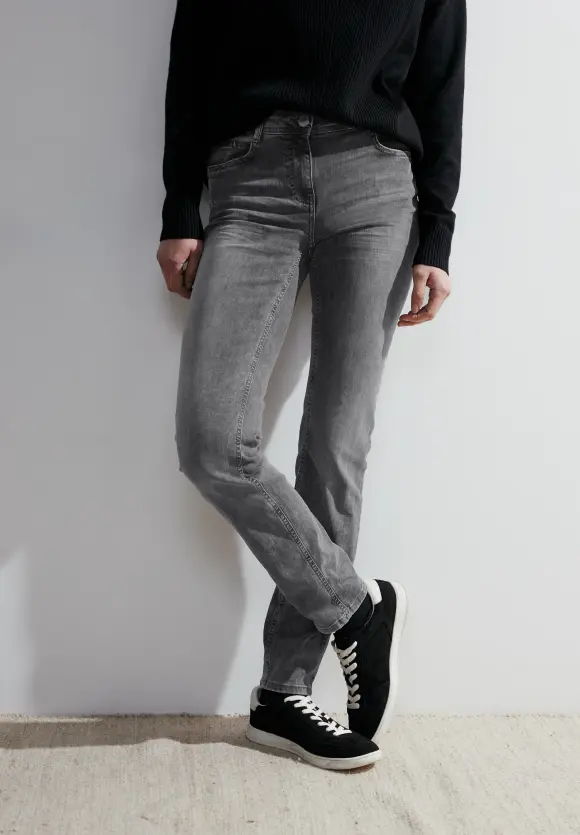 Slim Fit Jeans - grey washed