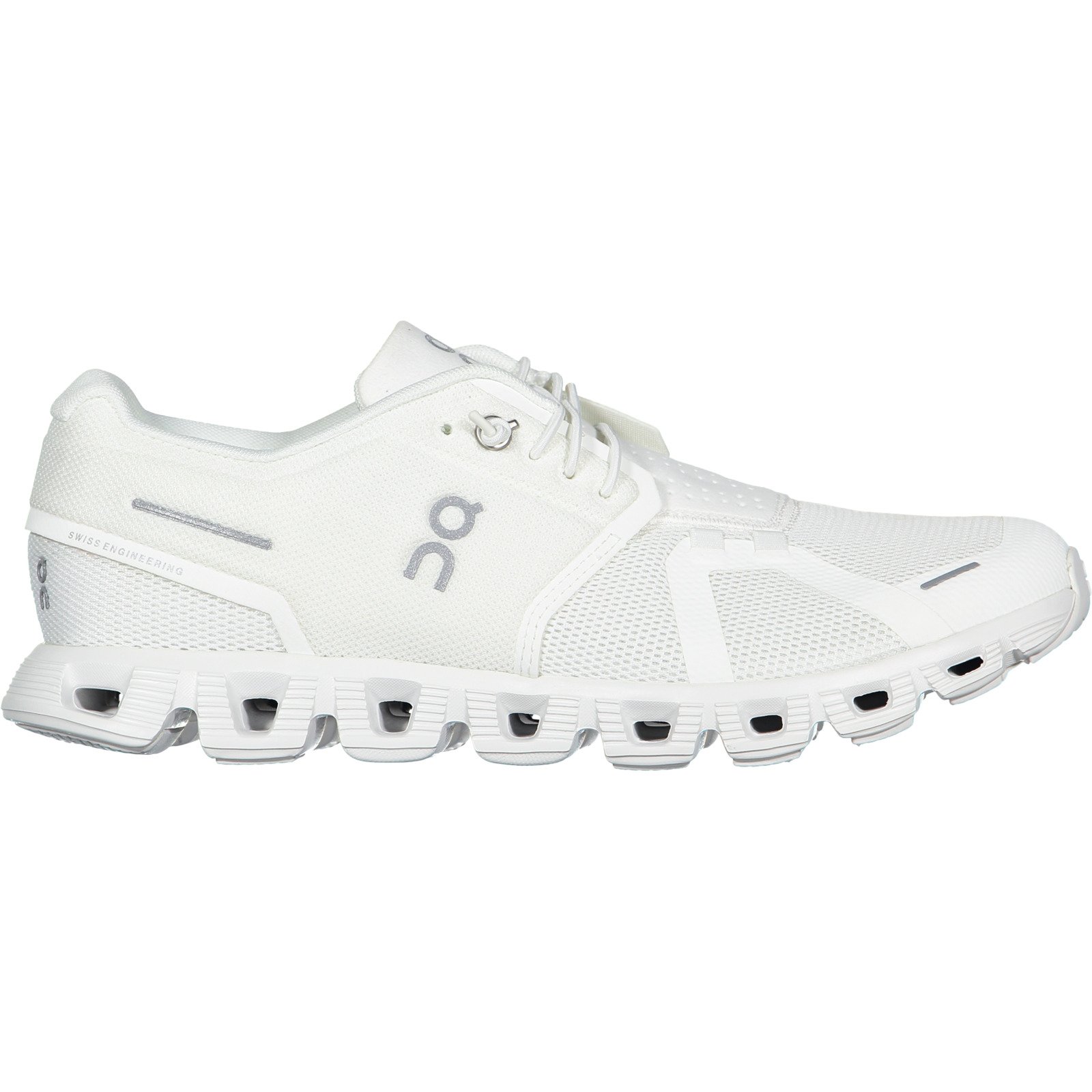 On Herren-Laufschuh Cloud 5 weiss, 41