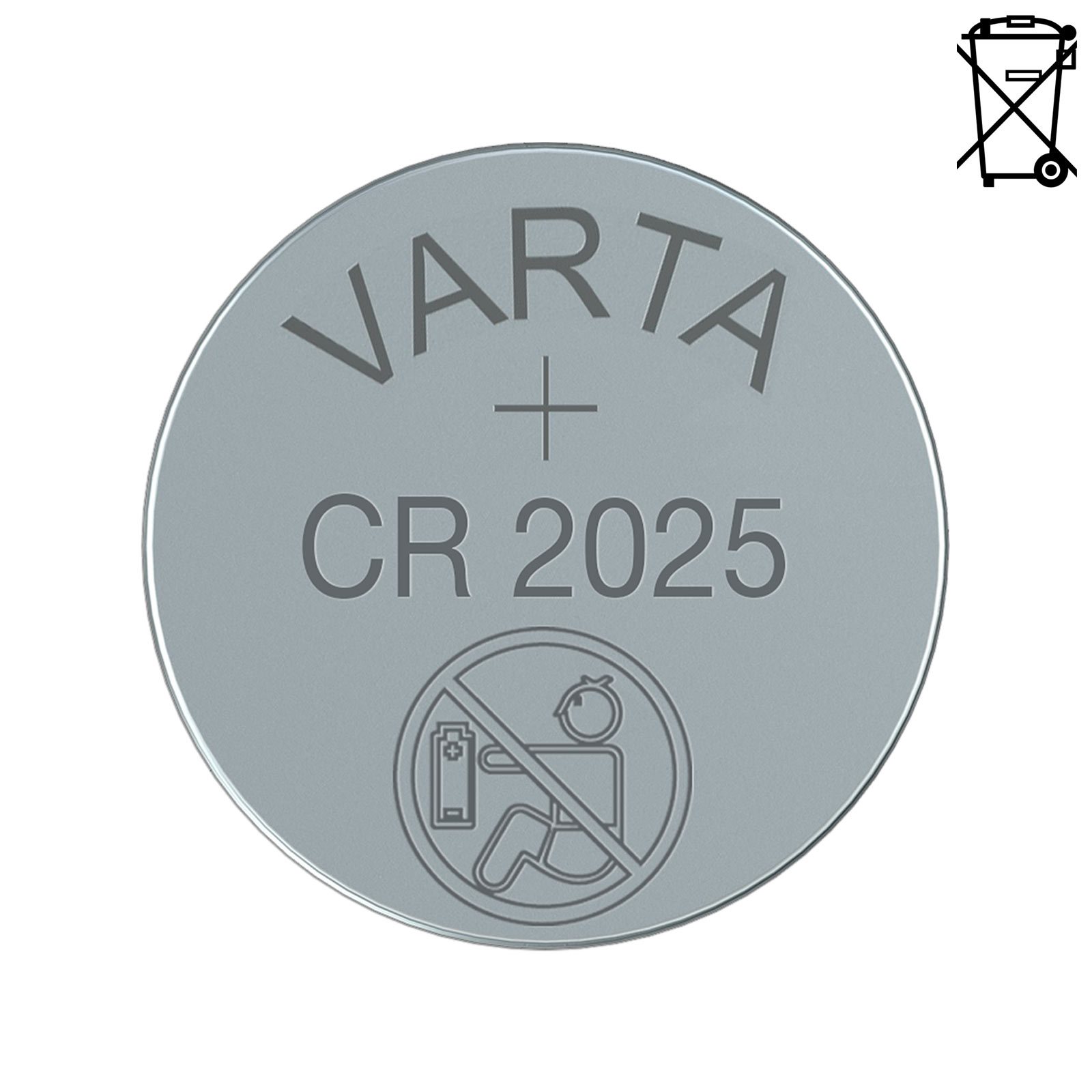 VARTA-Knopfzellen - CR2025 - 5er Pack