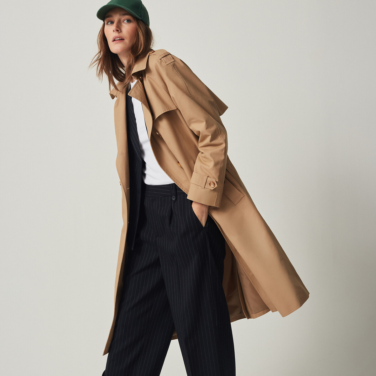 COLEÇÕES LA REDOUTE<br>Trench coat em katoen, Signature FERDINAND