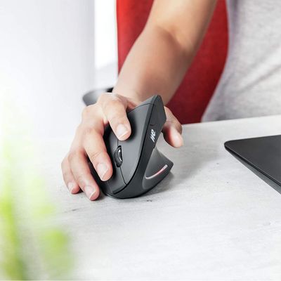 WE - souris filaire ergonomique - noir