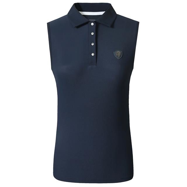 Polo Covalliero Sleeveless Donkerblauw