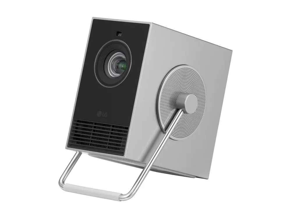 LG HU710PB Cinebeam Qube mobil laserprojektor 500 ANSI lumen