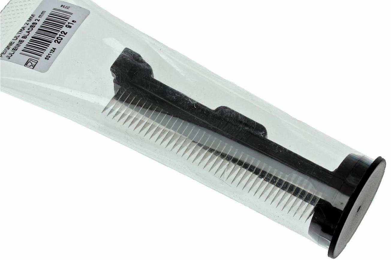 de Buyer Ultra-juliennemesje 2 mm - zwart