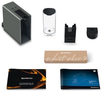 Krups Nespresso Essenza Mini XN110B Koffiecupmachine Grijs