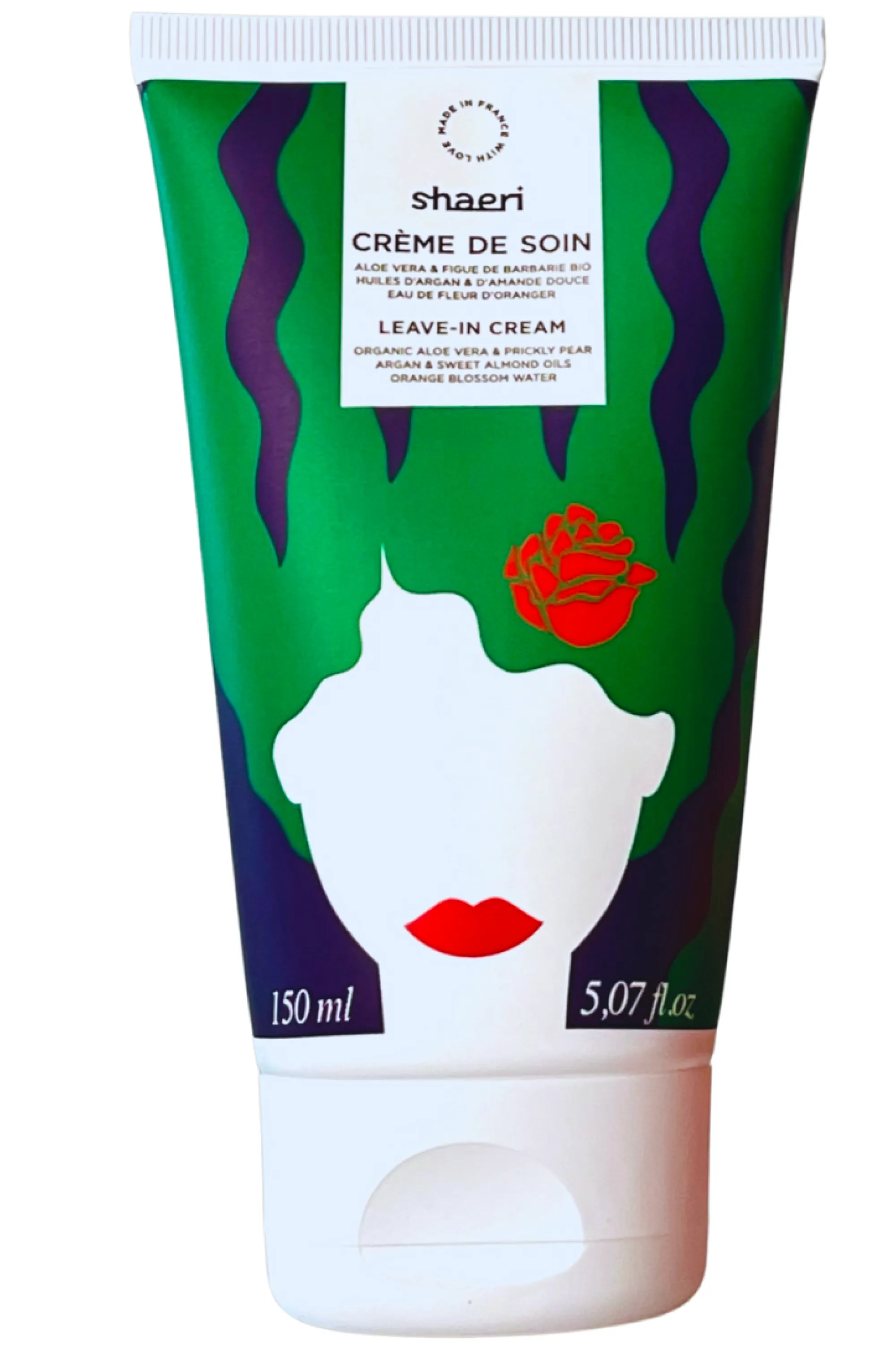 Shaeri Crème de soin nourrissante pour cheveux frisés et crépus-150 ml