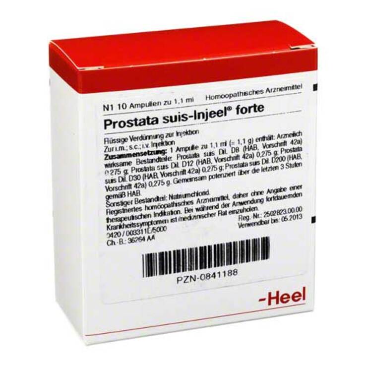 Prostata Suis Injeel forte Ampullen, 10 St