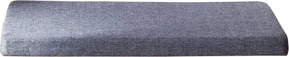 INOSIGN Bankauflage »Avena« graues Sitzkissen, 49 x 32 cm, eckig ,Bezug: 100 % Polypropylen