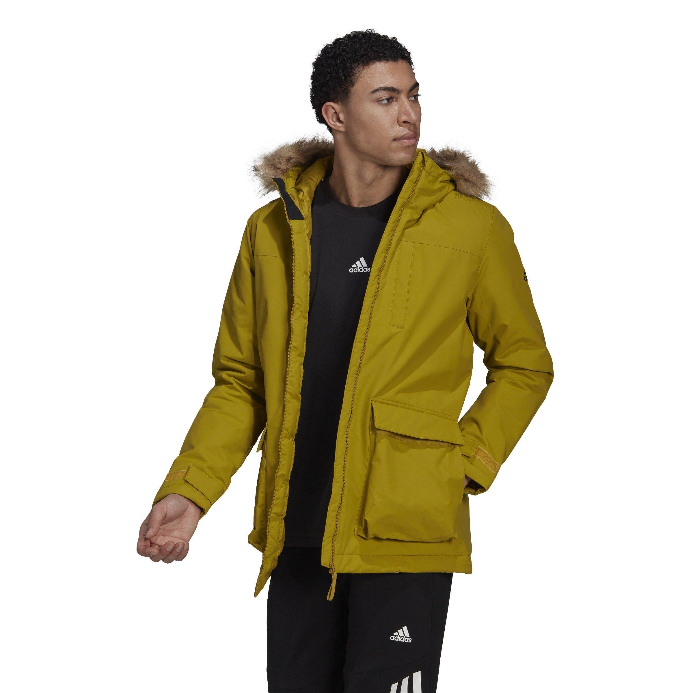 adidas Utilitas Hooded Parka Jacket Mens