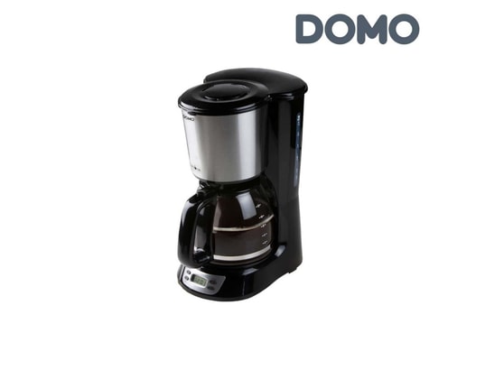 DOMO - Poubelles pro Cafetière - inox - 1000w - 1,5l - do708k