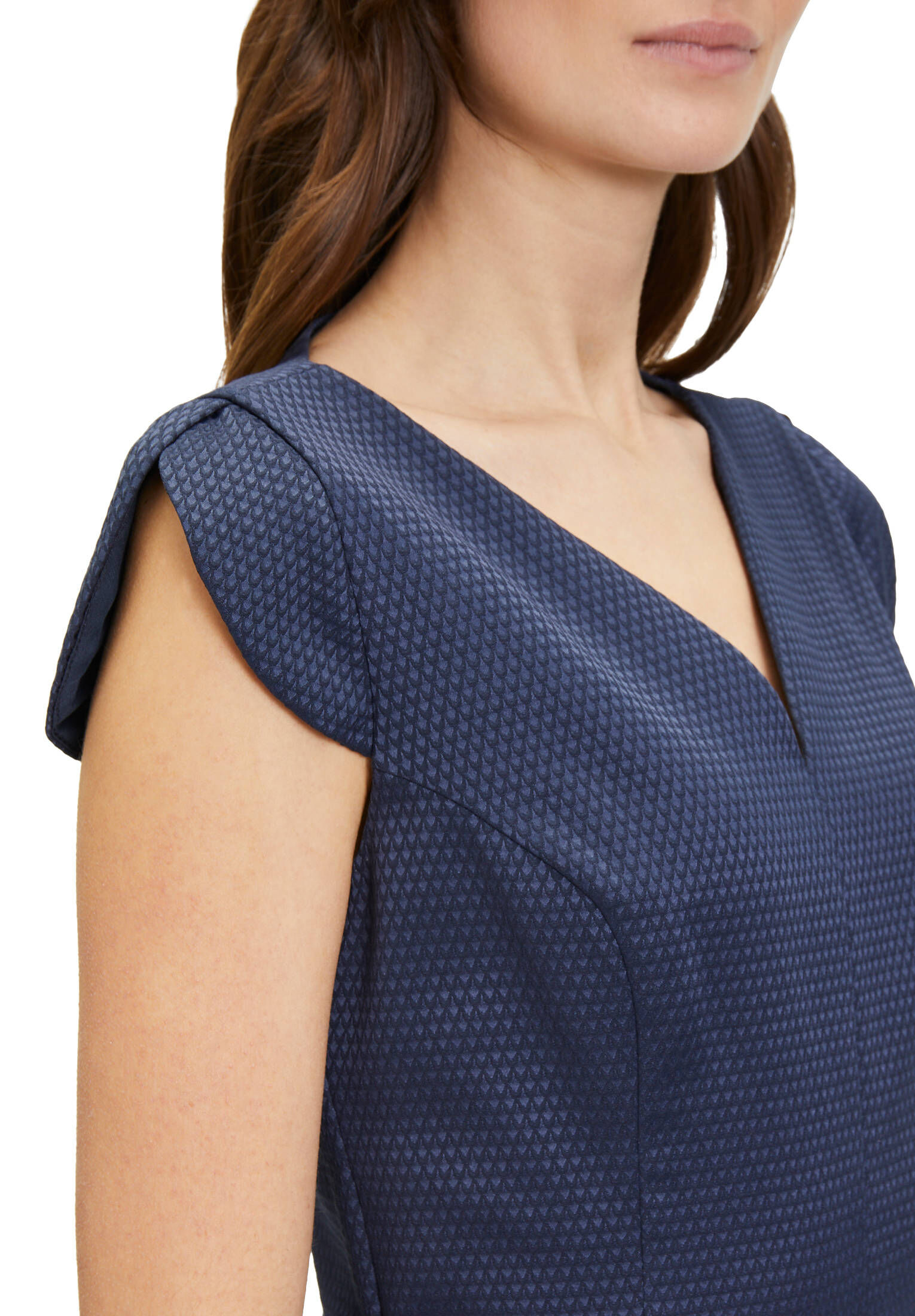 Betty & Co| Damen Etuikleid mit Jacquard