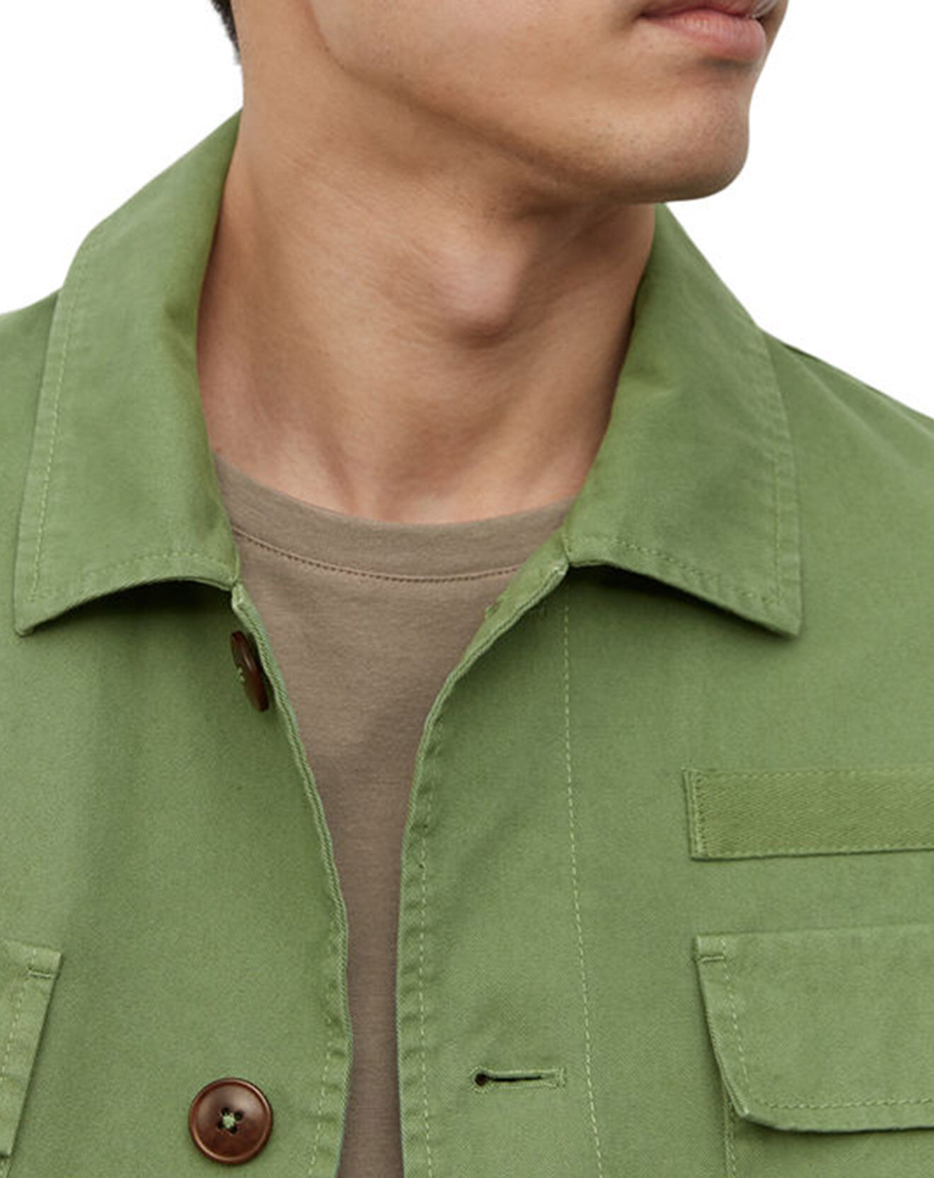 Marc O'Polo Veste Worker Poche Bout verte