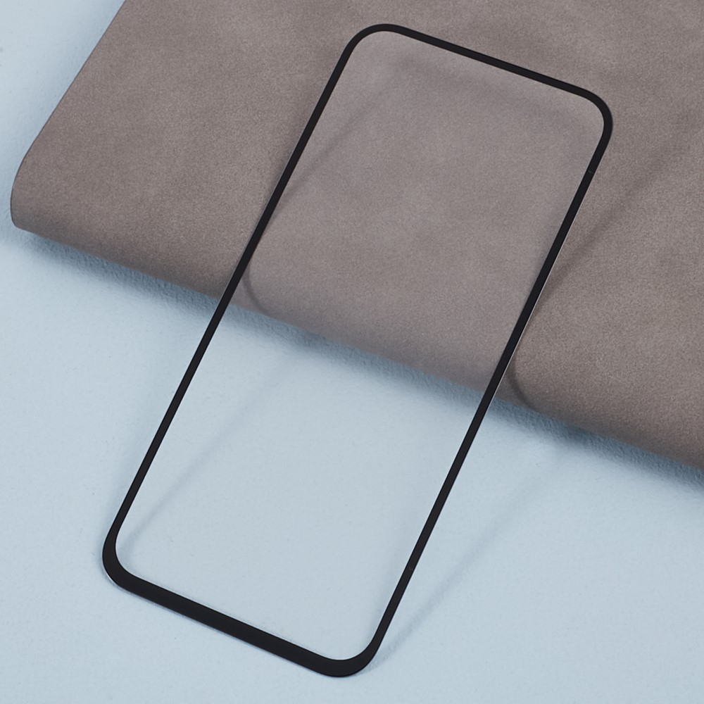 Google Pixel 9 / Pixel 9 Pro Full-Screen Vollbild Glas Display Schutz mit Rahmen - Schwarz