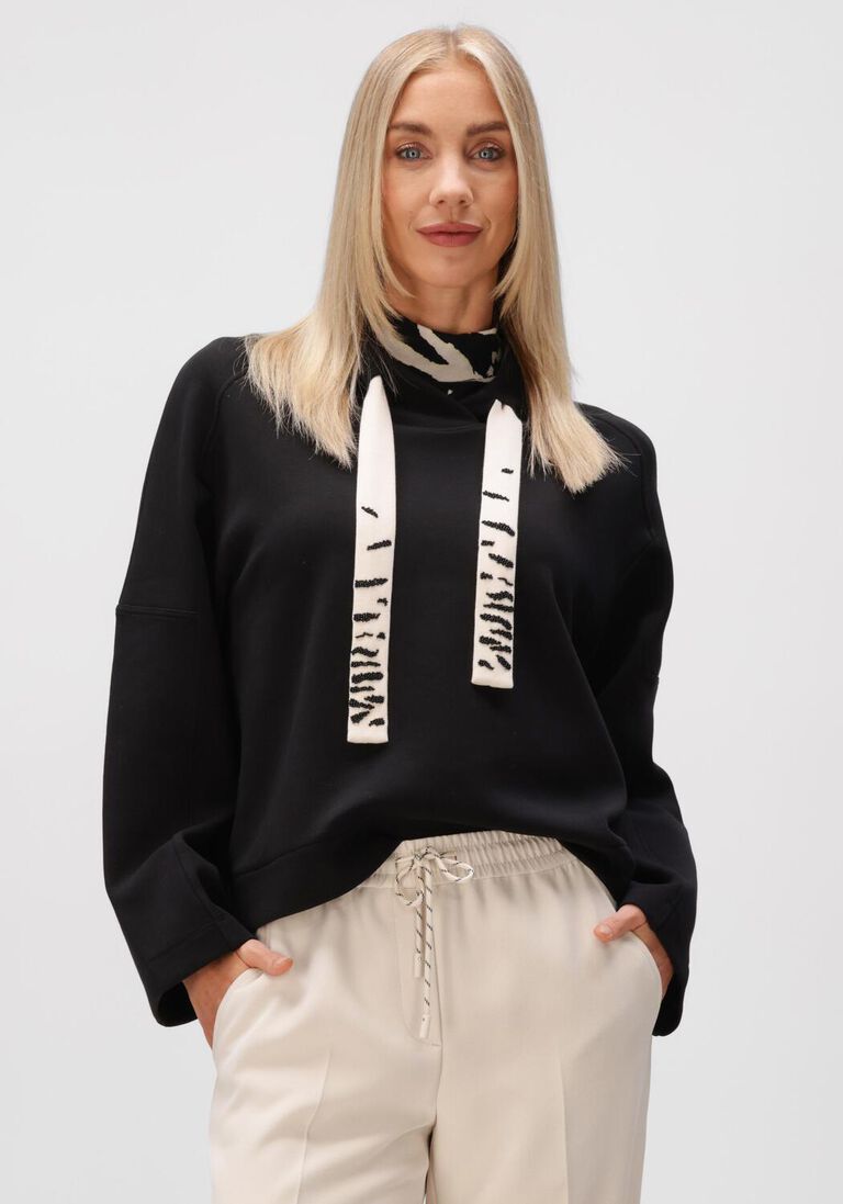 zwarte marc cain sports truien/vesten as 44.11 j09