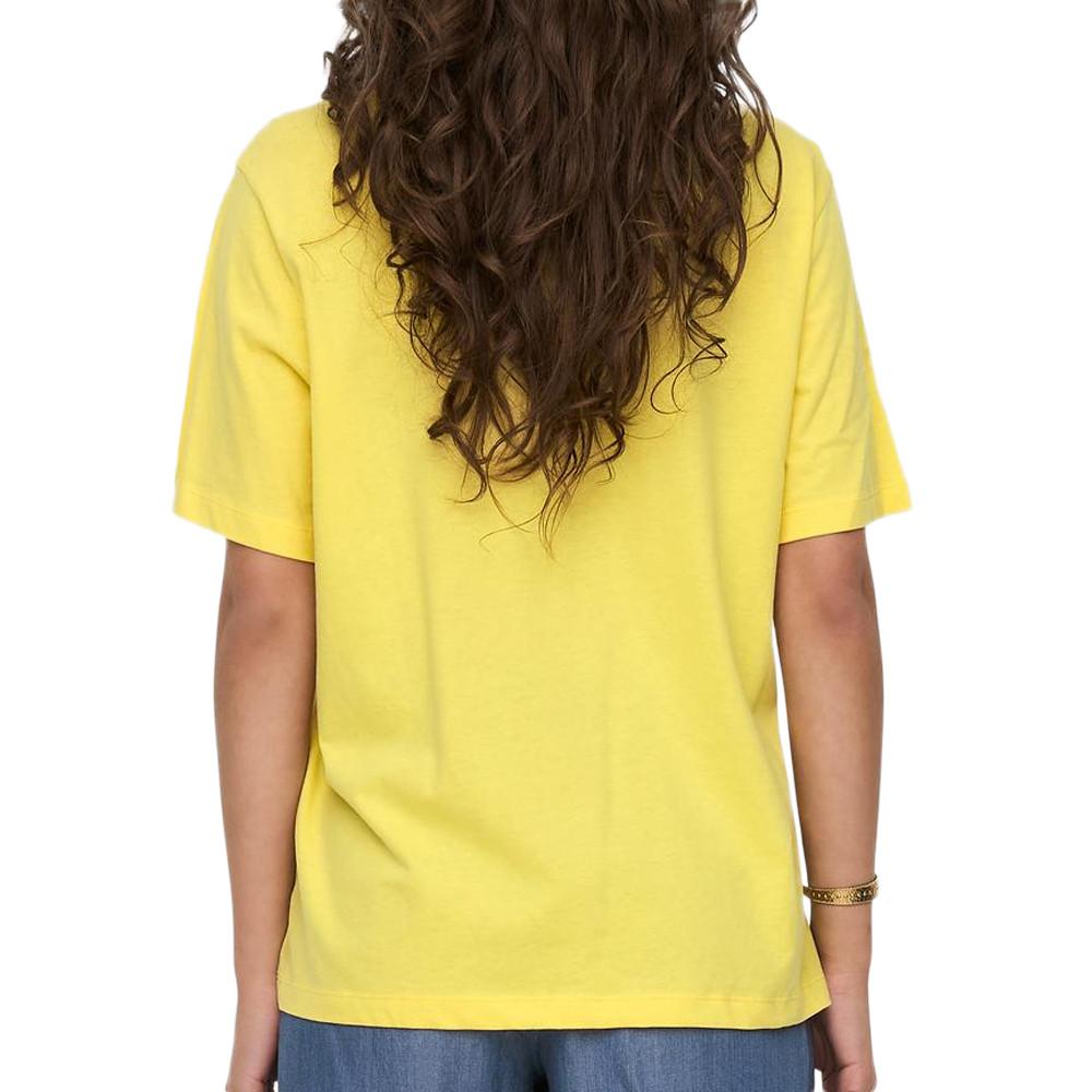 JDY T-shirt Jaune Femme JDY Tokoy