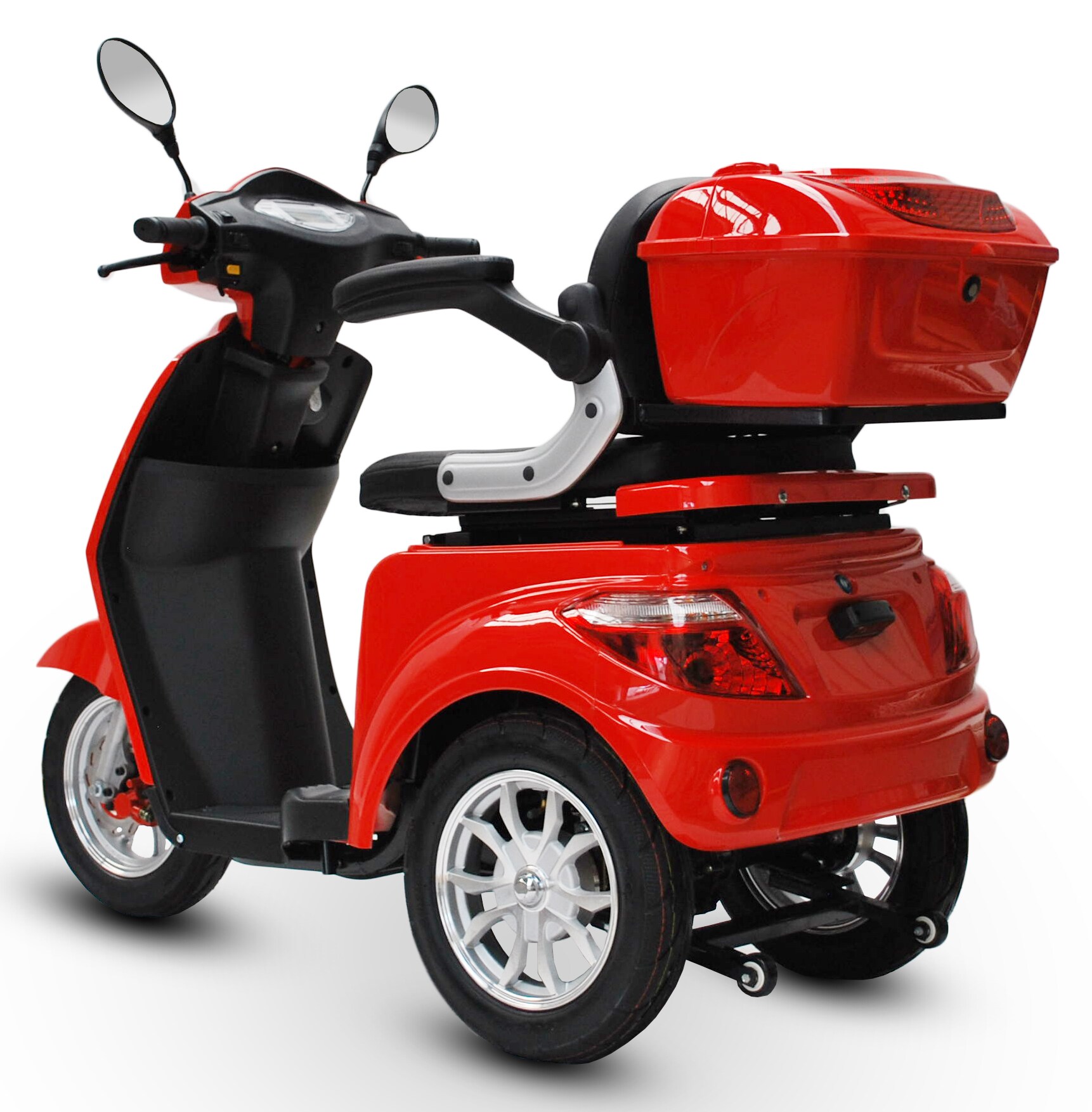 ECO ENGEL 500 Rot, 25 km/h, 1000 Watt Seniorenmobil Elektromobil Seniorenfahrzeuge