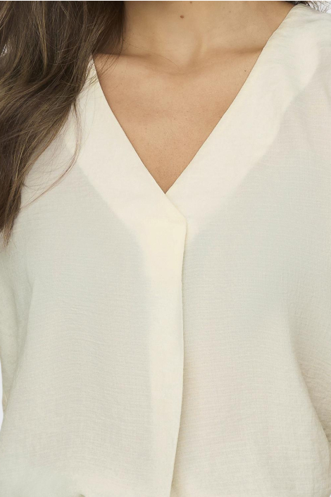 Jacqueline de Yong witte dames t-shirt