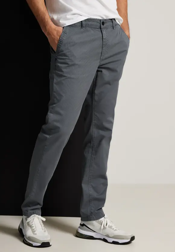 Regular Fit Chino - carbon grey