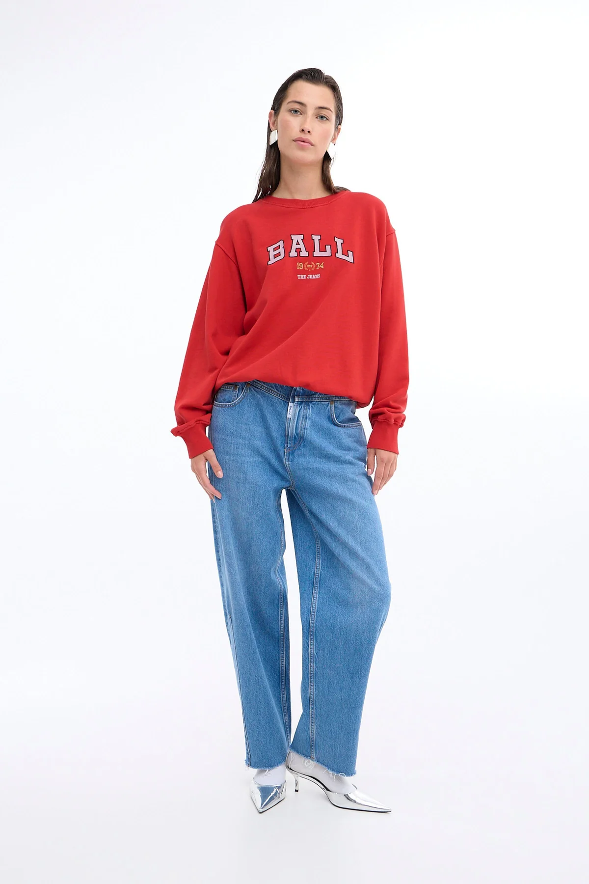 Ball Baltaylor Sweatshirt 181663 chinese red