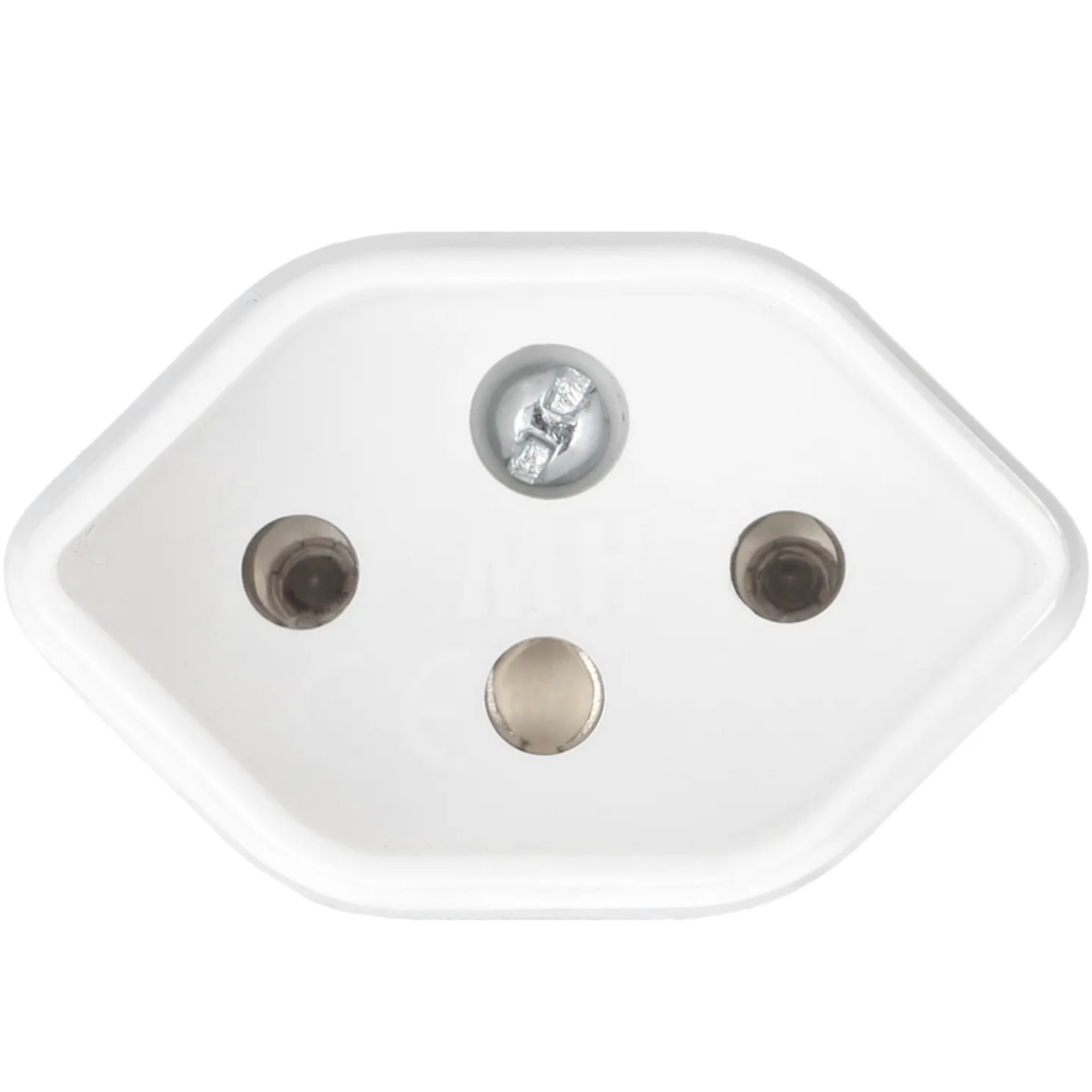 Reiseadapter Travel Adapter Italien Typ L zu Typ 13 (3-polig) (106383) - Weiss