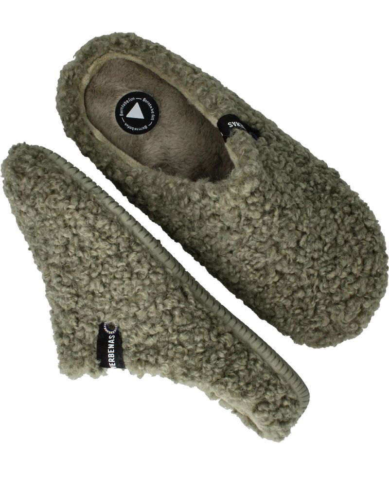 Verbenas York Pantoffels Groen Dames