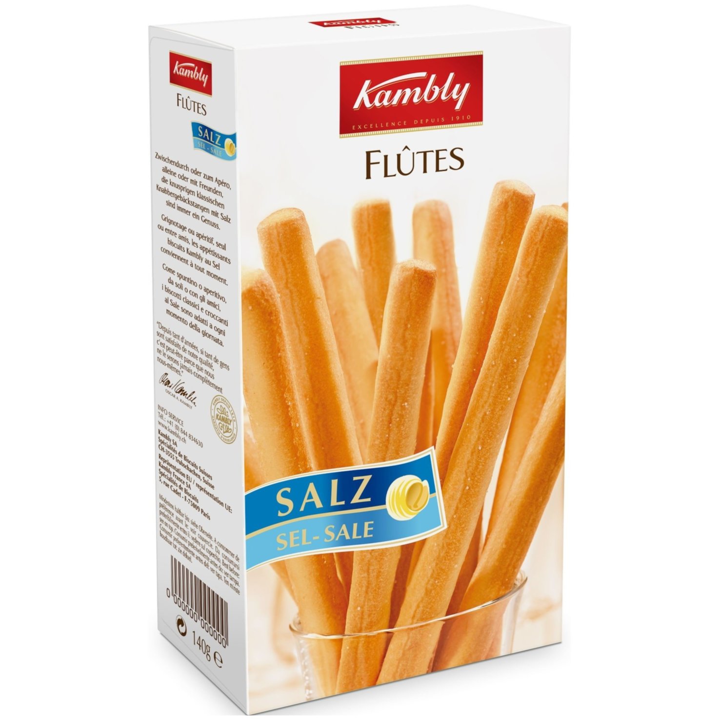 Kambly Flûtes gesalzen
