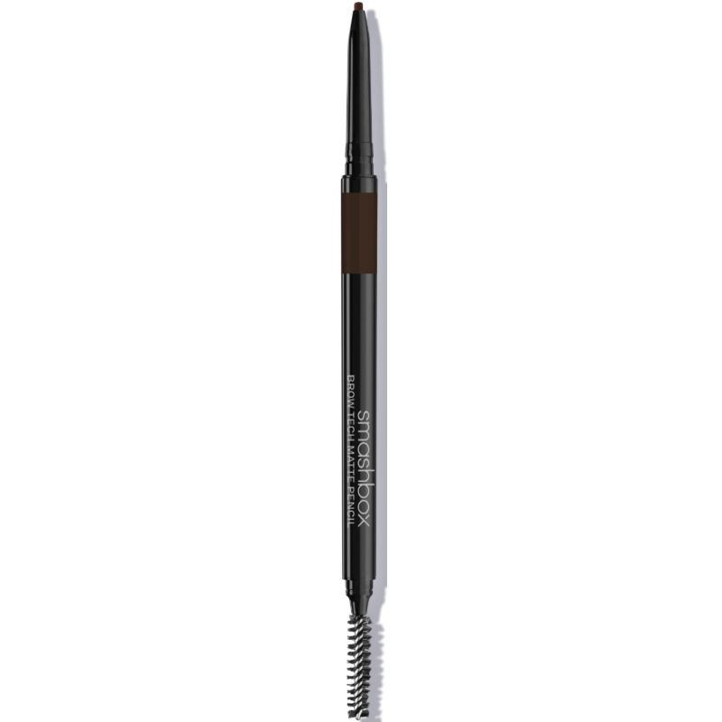 Smashbox Brow Tech Matte Pencil & Brush 0,09 gr. - Dark Brown