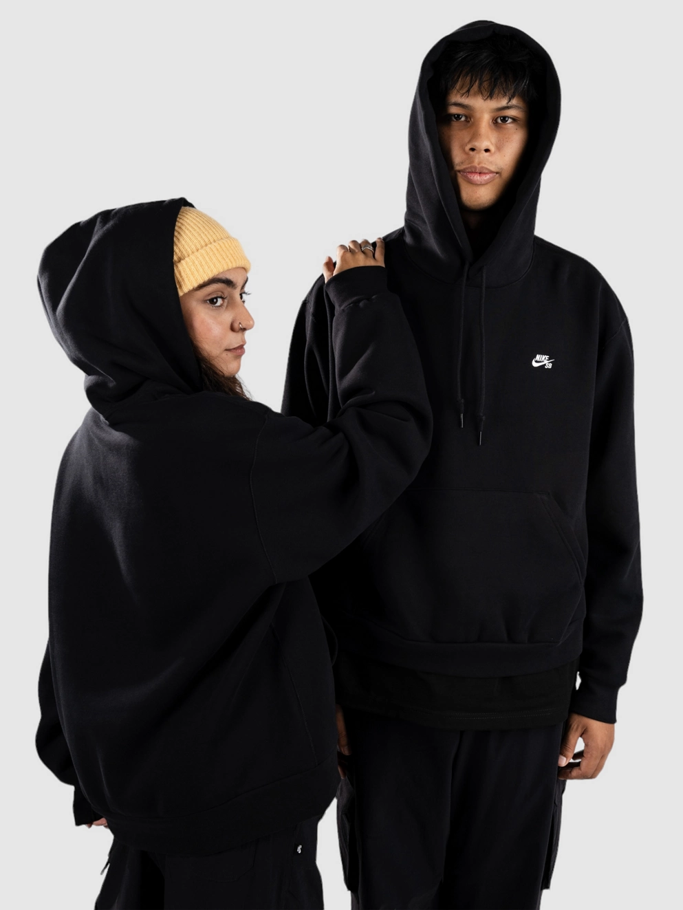 Nike Sb Skate Hoodie black/white