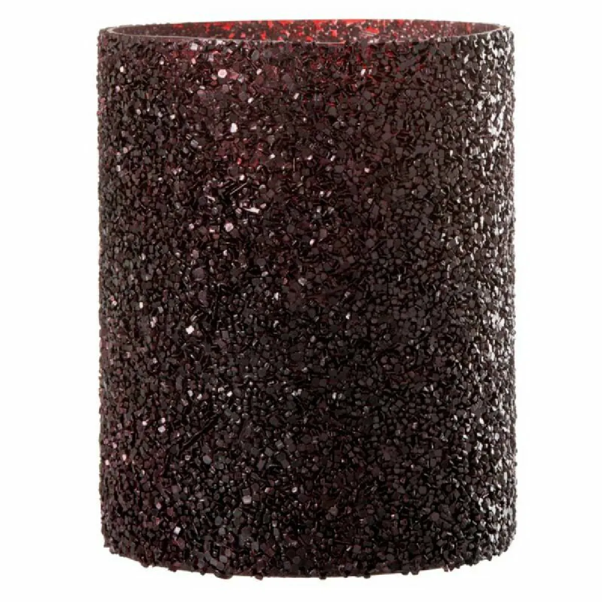 Paris Prix Photophore Paillettes Rouge