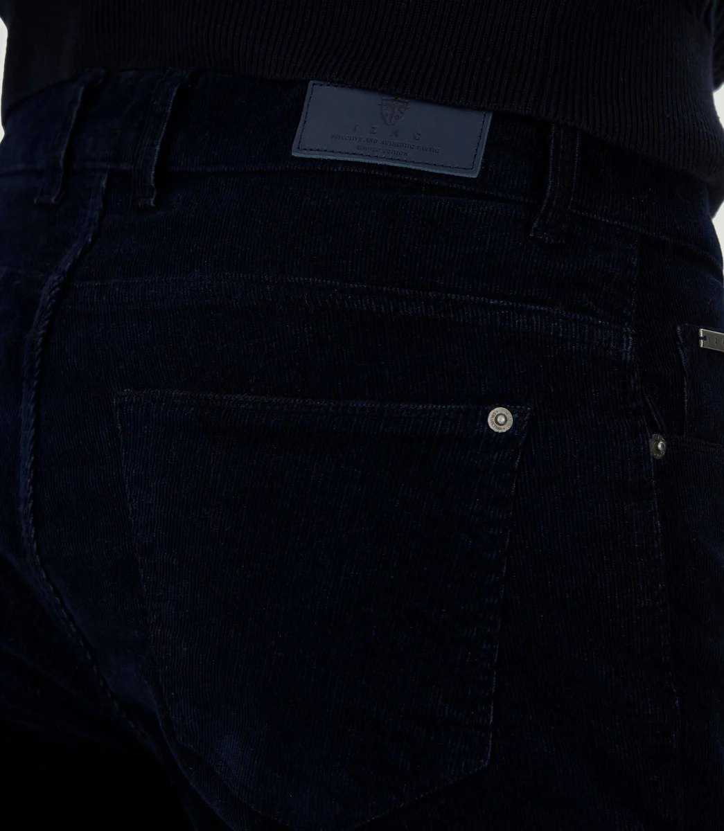 Pantalon en velours marine 