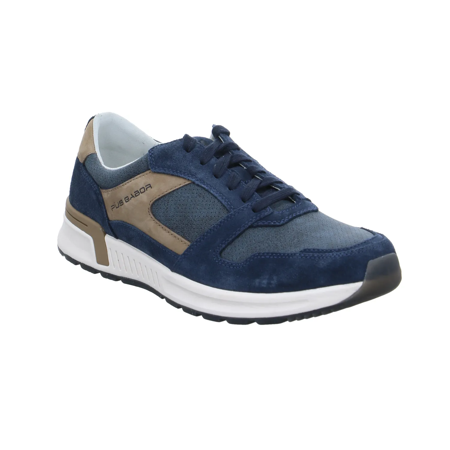 PIUS GABOR Halbschuhe Sneaker Blau Leder